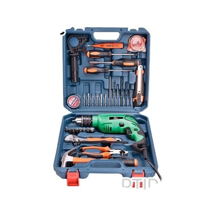 Wholesale 620w Impact Drill Set 10mm Electric Power Drill Kit 26pcs Hand Tools Household Tools Set