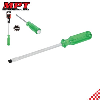 MPT 5*75mm-8*200mm Go Through Slotted Screwdriver