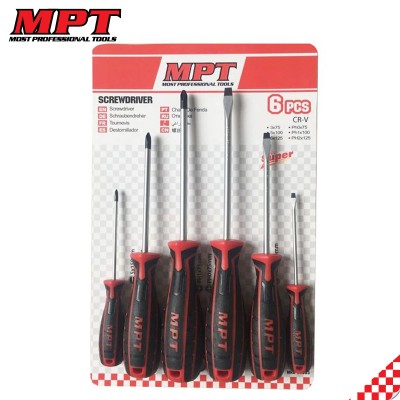 MPT CR-V slotted and phillips screwdriver hand tool kit