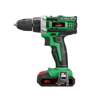 POWERTEC 1.5Ah mini Li-ion battery  cordless screwdriver 18 v